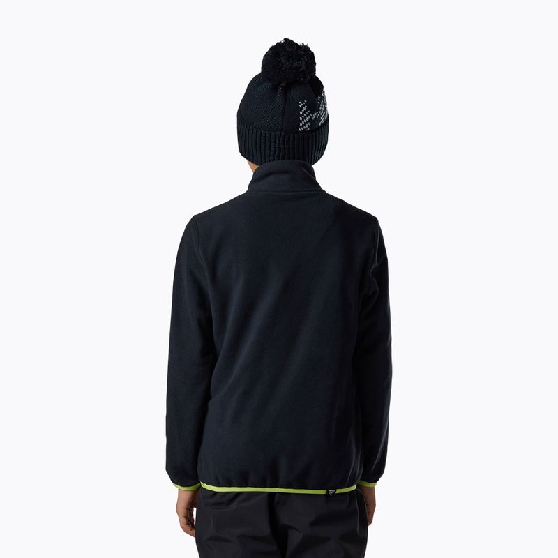 Dětská fleecová mikina Rossignol Quarter Zip Polar Fleece black 4