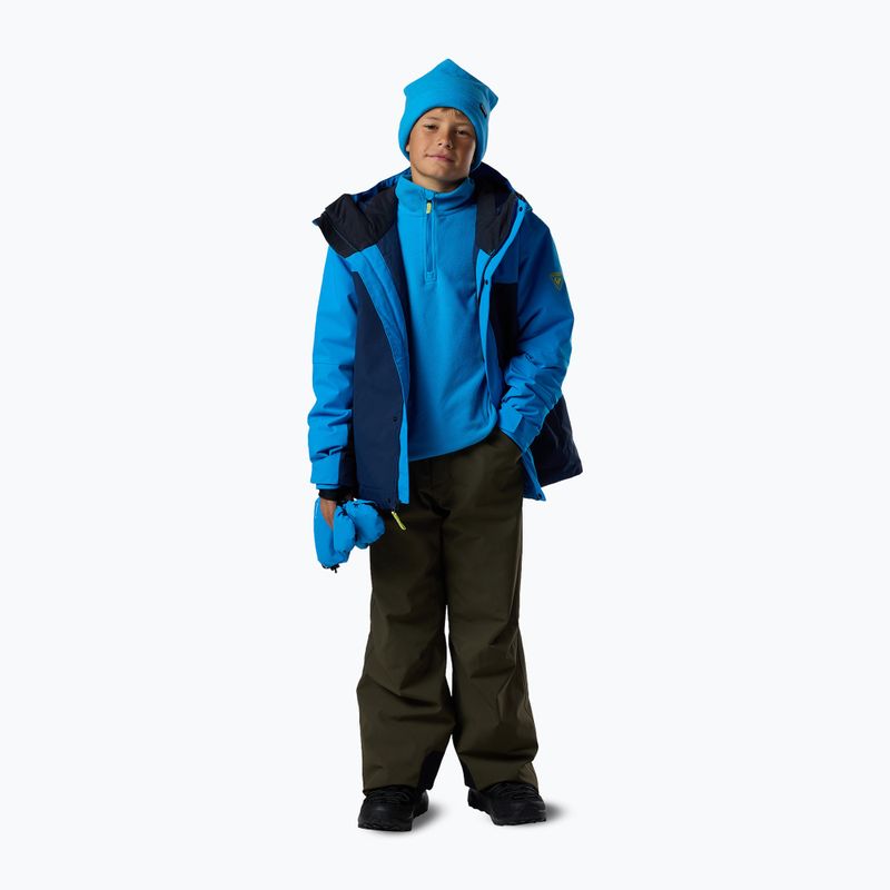 Dětská fleecová mikina Rossignol Quarter Zip Polar Fleece blazing blue 3