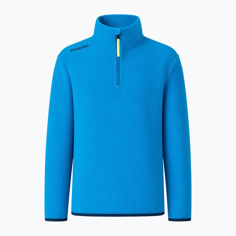 Dětská fleecová mikina Rossignol Quarter Zip Polar Fleece blazing blue 8
