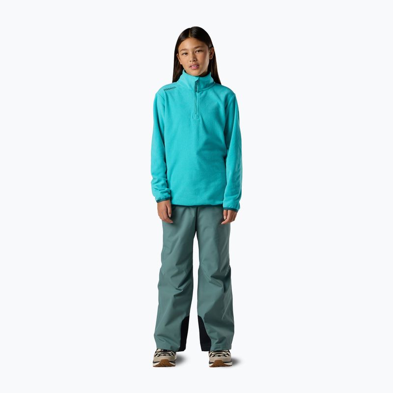 Dětská fleecová mikina Rossignol Quarter Zip Polar Fleece baltic 3