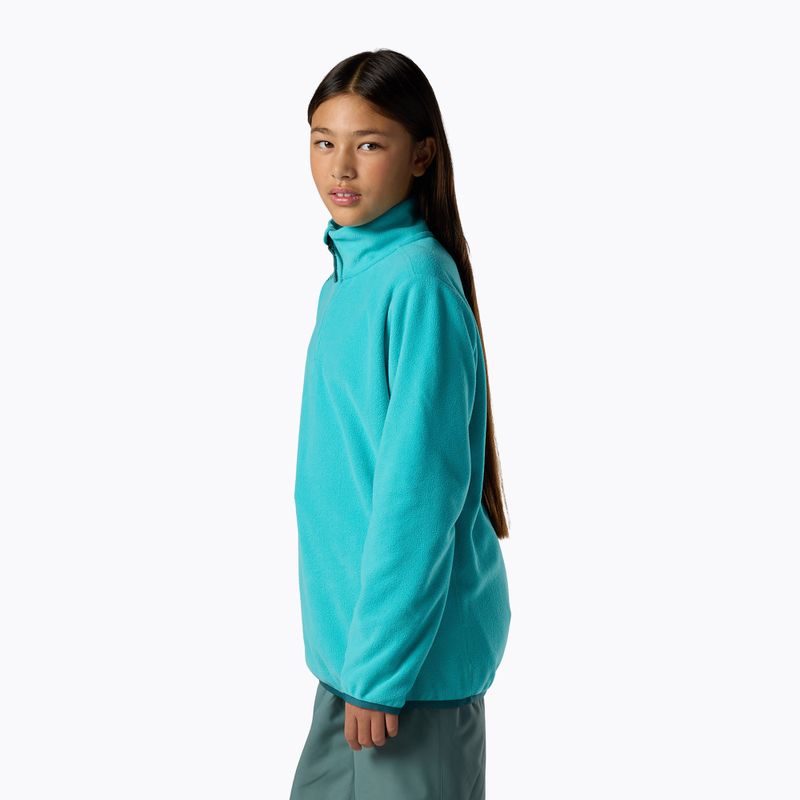 Dětská fleecová mikina Rossignol Quarter Zip Polar Fleece baltic 5