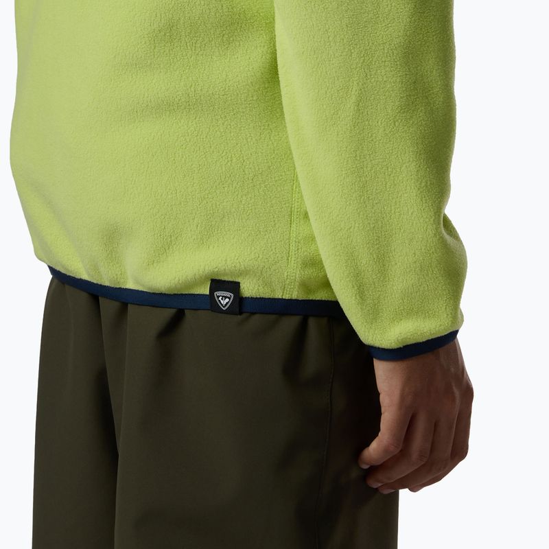 Dětská fleecová mikina Rossignol Quarter Zip Polar Fleece wild lime 8