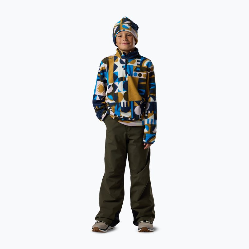 Dětská fleecová mikina Rossignol Quarter Zip Polar Fleece jr potpourri dazzle blue 3