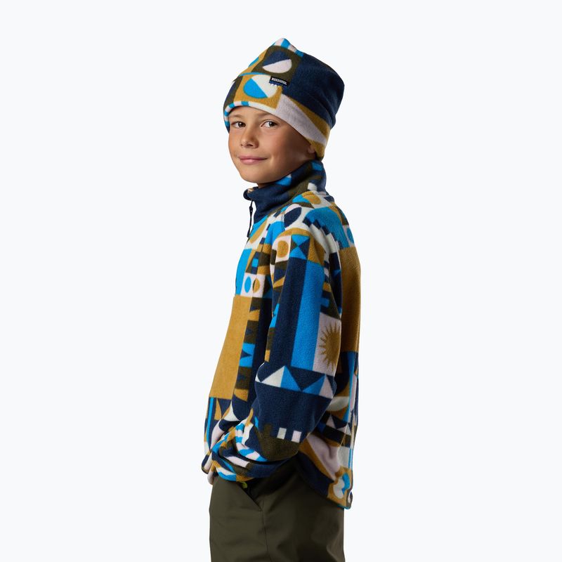 Dětská fleecová mikina Rossignol Quarter Zip Polar Fleece jr potpourri dazzle blue 5