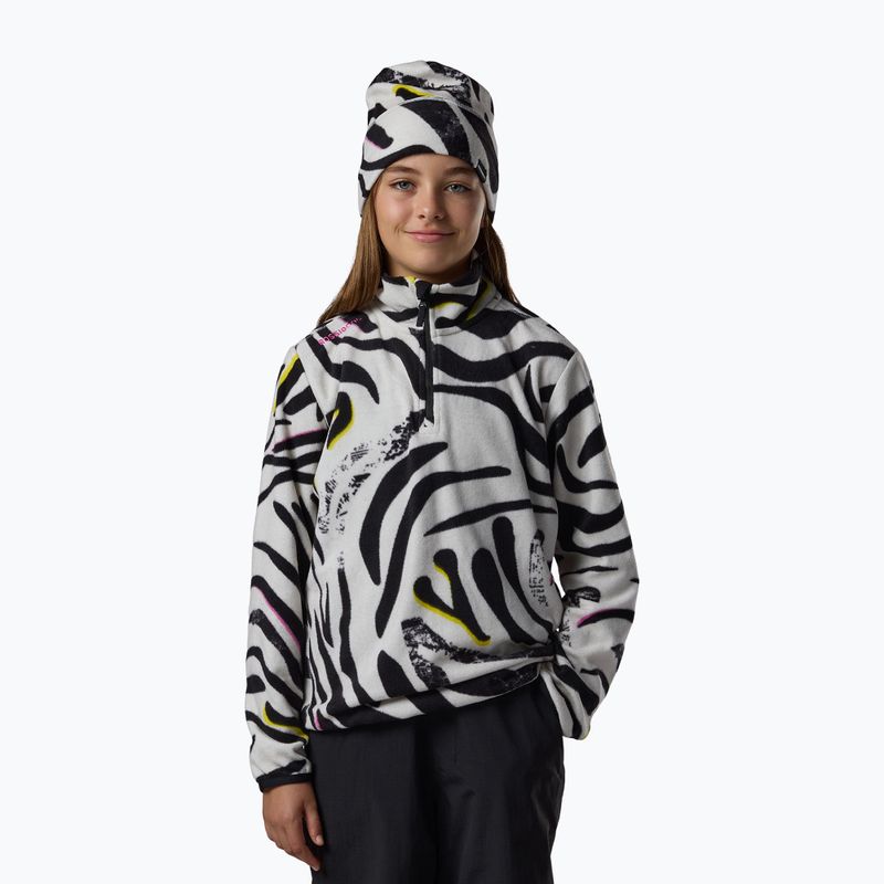 Dětská fleecová mikina Rossignol Quarter Zip Polar Fleece savage black 2