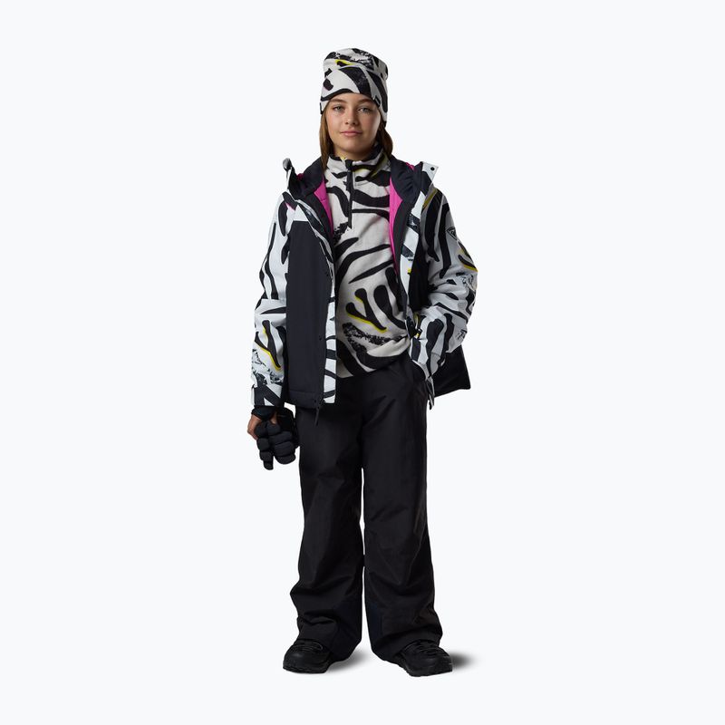Dětská fleecová mikina Rossignol Quarter Zip Polar Fleece savage black 3