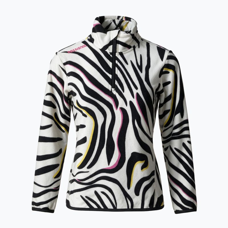 Dětská fleecová mikina Rossignol Quarter Zip Polar Fleece savage black 8