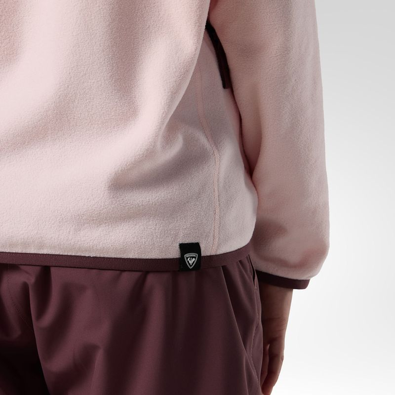 Dětská fleecová mikina Rossignol Polar Fleece pale lilac 7