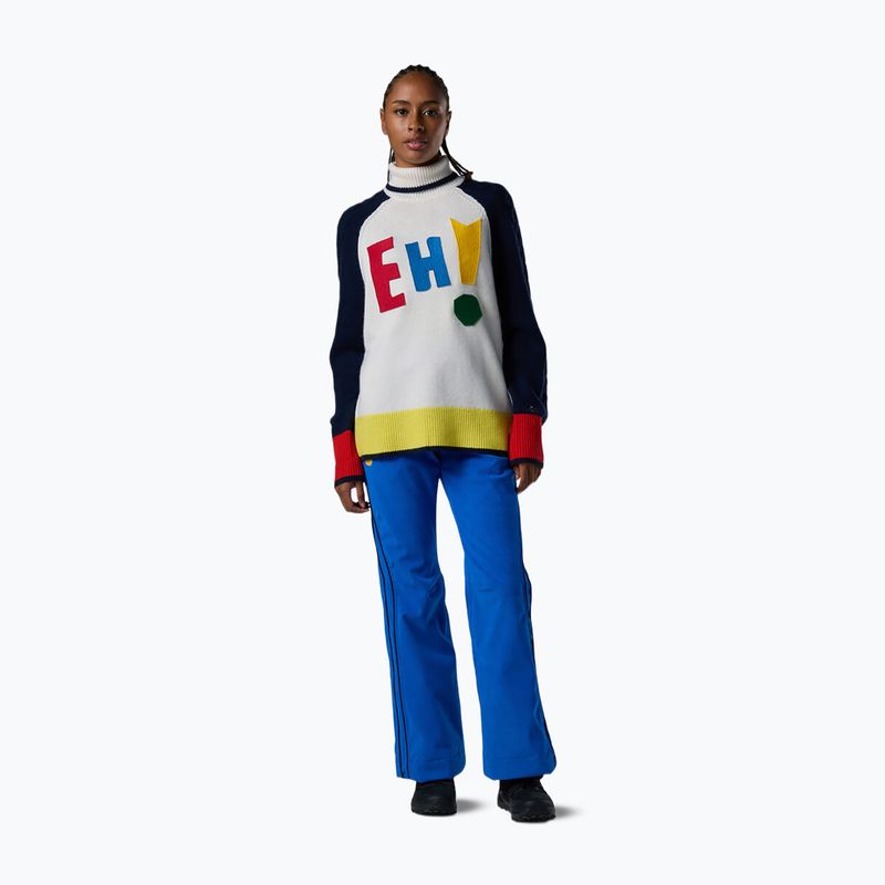 Dámský svetr Rossignol JCC Graphic Turtle Neck white 2