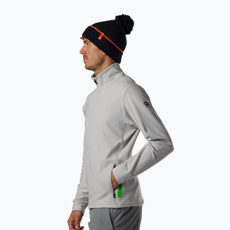 Pánská mikina Rossignol Hero Stretch Fleece light grey 4
