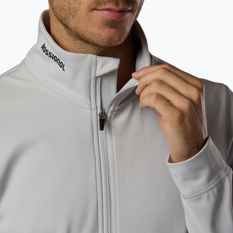 Pánská mikina Rossignol Hero Stretch Fleece light grey 5