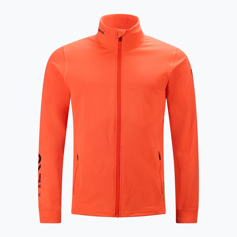 Pánská mikina Rossignol Hero Stretch Fleece neon red 7