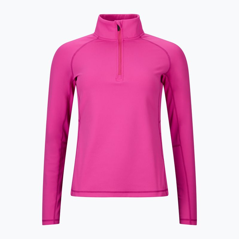 Dámská fleecová mikina Rossignol Mid Layer Stretch Half Zip electric fuchsia 6