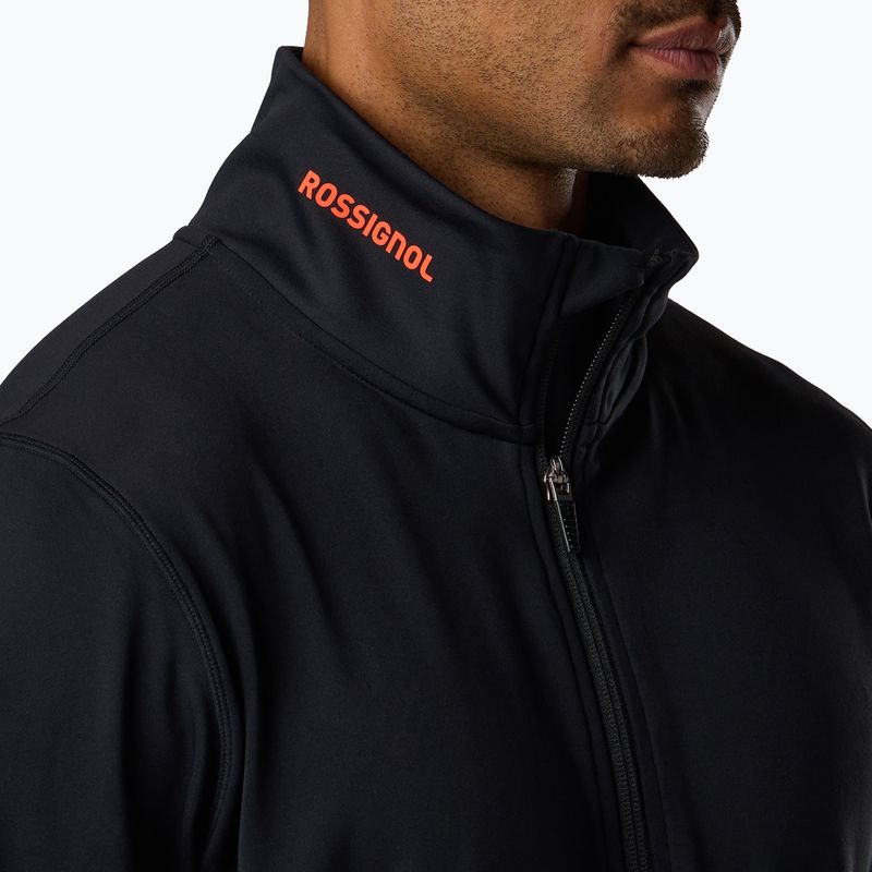 Pánská mikina Rossignol Hero Stretch Fleece black 5