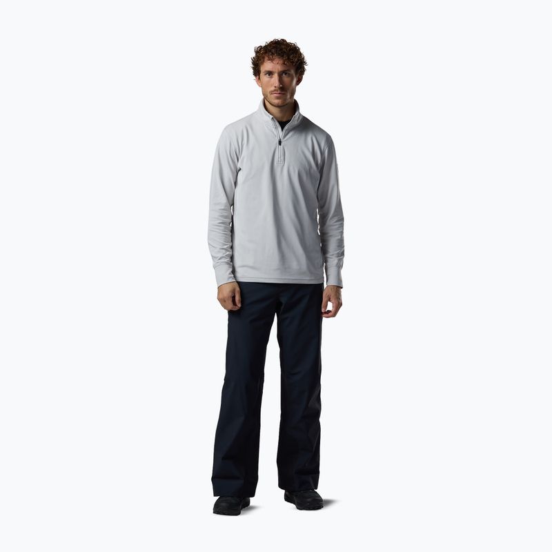 Pánská lyžařská mikina Rossignol Mid Layer Stertch Half Zip light grey 2