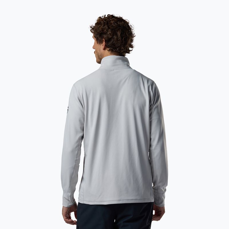 Pánská lyžařská mikina Rossignol Mid Layer Stertch Half Zip light grey 3
