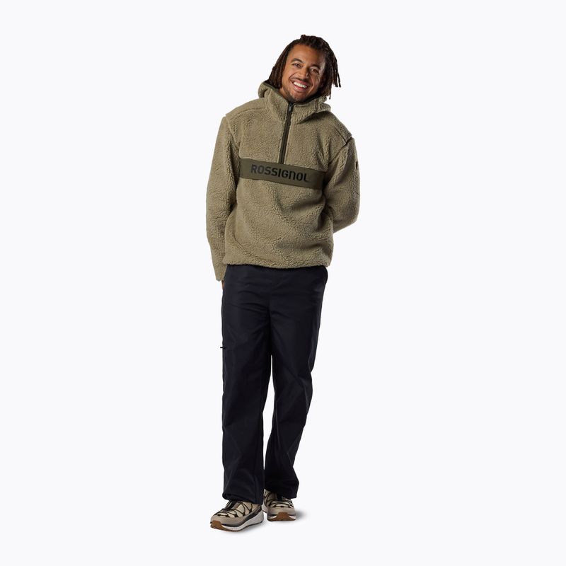 Pánská bunda Rossignol Alltrack Anorak Fleece vetiver 2