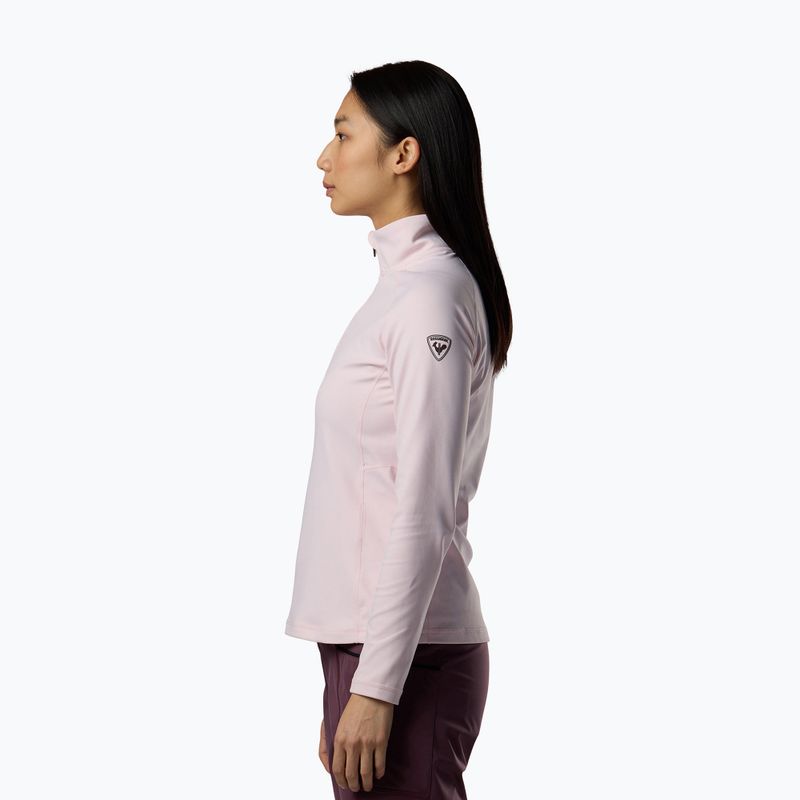 Dámská fleecová mikina Rossignol Mid Layer Stretch Half Zip pale lilac 4