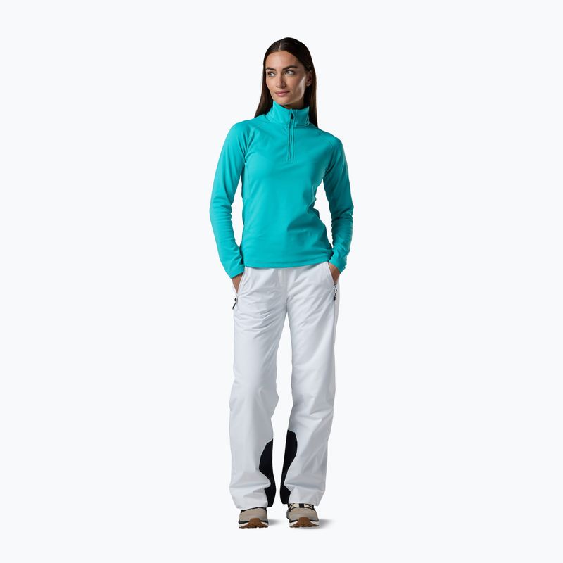 Dámská fleecová mikina Rossignol Mid Layer Stretch Half Zip baltic 2