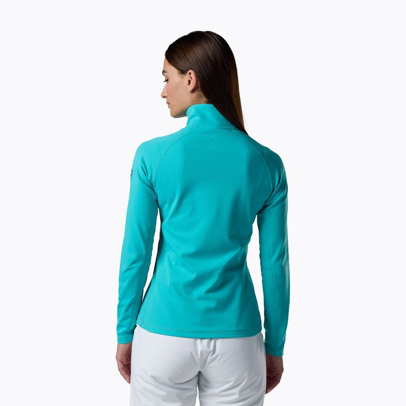 Dámská fleecová mikina Rossignol Mid Layer Stretch Half Zip baltic 3
