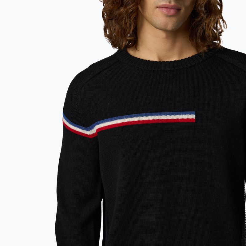 Pánský svetr Rossignol Odysseus Crew Merino black 5