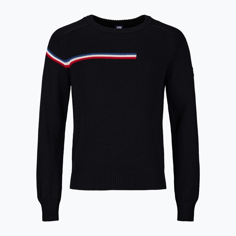 Pánský svetr Rossignol Odysseus Crew Merino black 7