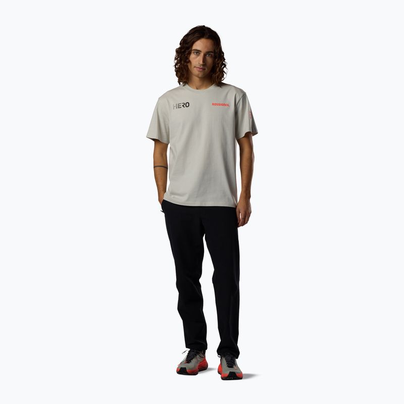 Pánské tričko na lezení Rossignol Hero Tee light grey 2