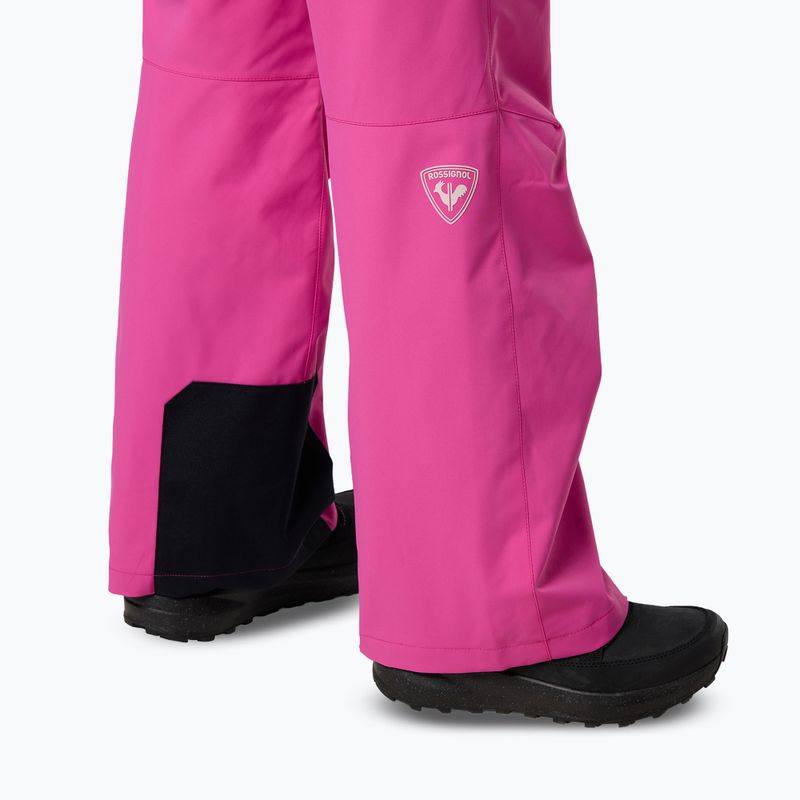 Dětské lyžařské kalhoty Rossignol Insulated electric fuchsia 6