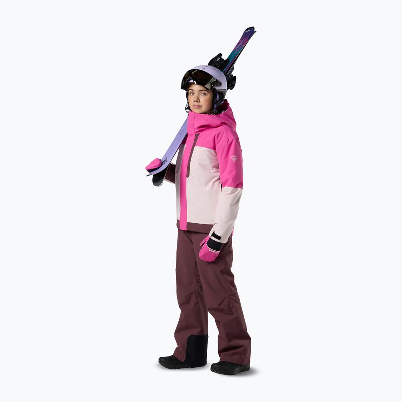 Dětská lyžařská bunda Rossignol Wispile Insulated electric fuchsia 3