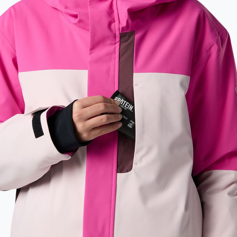 Dětská lyžařská bunda Rossignol Wispile Insulated electric fuchsia 9