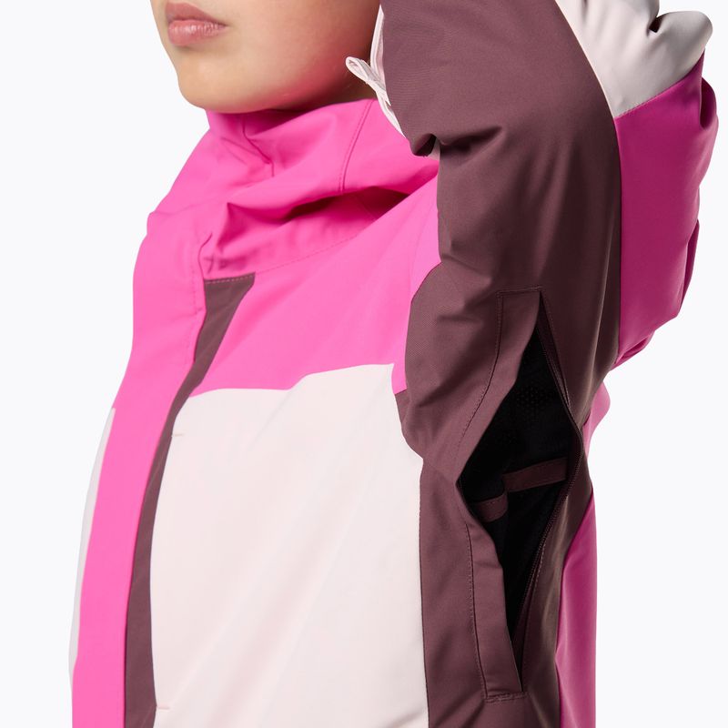 Dětská lyžařská bunda Rossignol Wispile Insulated electric fuchsia 10