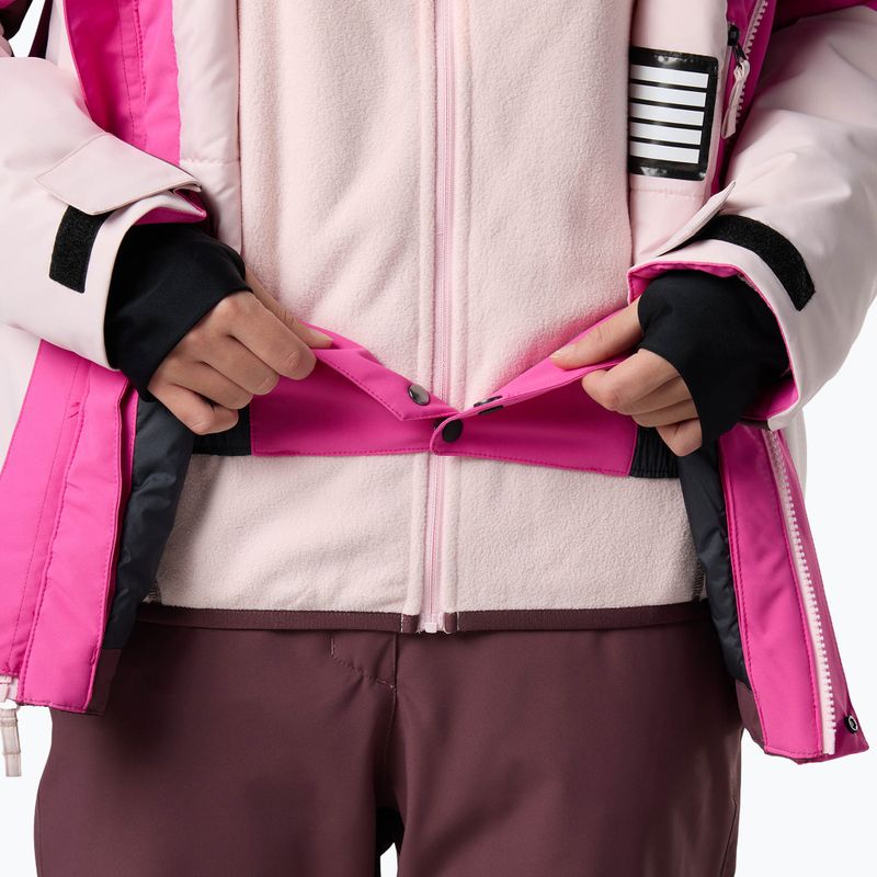 Dětská lyžařská bunda Rossignol Wispile Insulated electric fuchsia 15