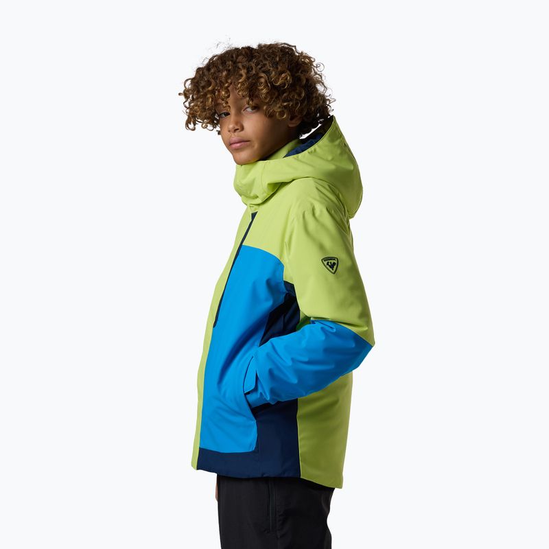 Dětská lyžařská bunda Rossignol Wispile Insulated wild lime 5