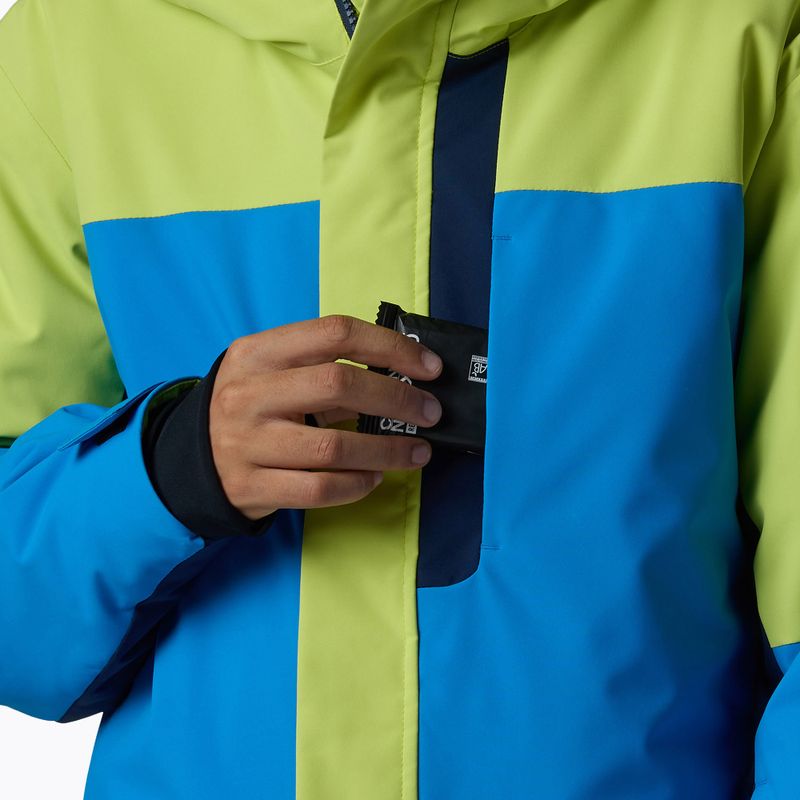 Dětská lyžařská bunda Rossignol Wispile Insulated wild lime 10