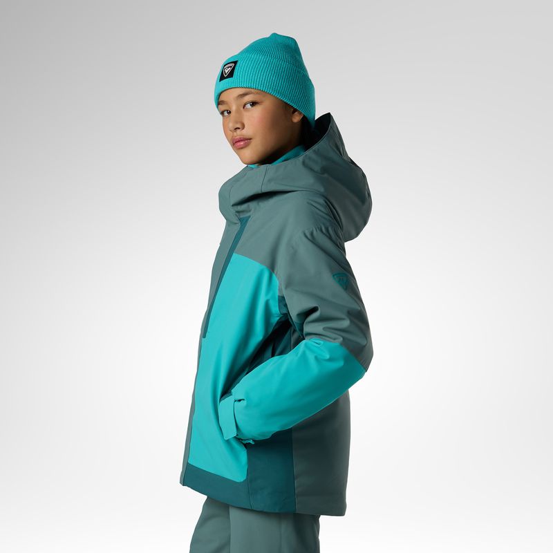 Dětská lyžařská bunda Rossignol Wispile Insulated north atlantic 4
