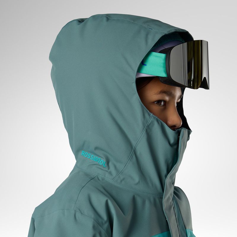 Dětská lyžařská bunda Rossignol Wispile Insulated north atlantic 6