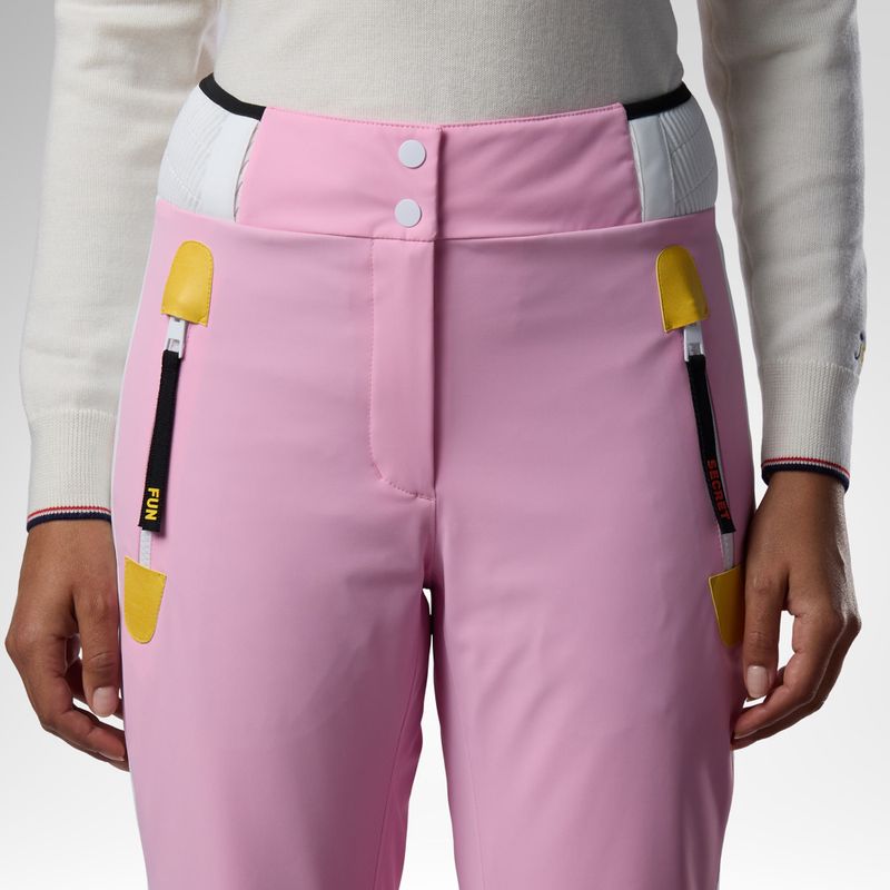 Dámské lyžařské kalhoty Rossignol JCC Valdiz new pink 5