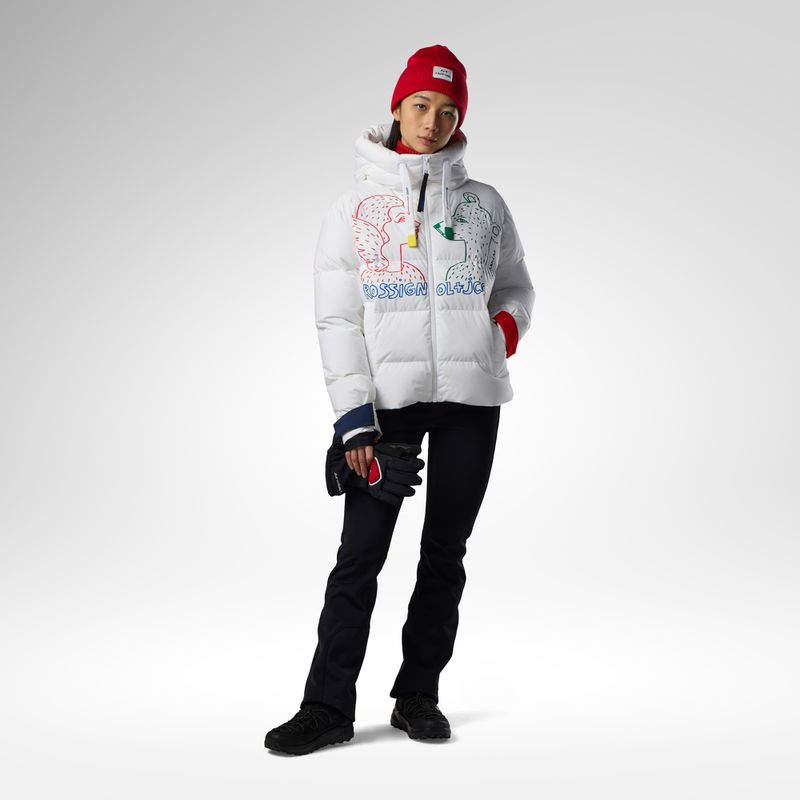 Dámská lyžařská bunda Rossignol JCC Allsnow Down white 2