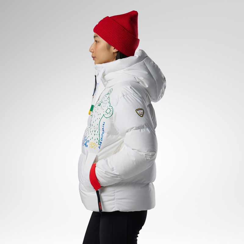 Dámská lyžařská bunda Rossignol JCC Allsnow Down white 4