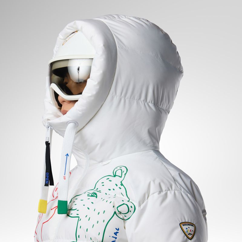 Dámská lyžařská bunda Rossignol JCC Allsnow Down white 6