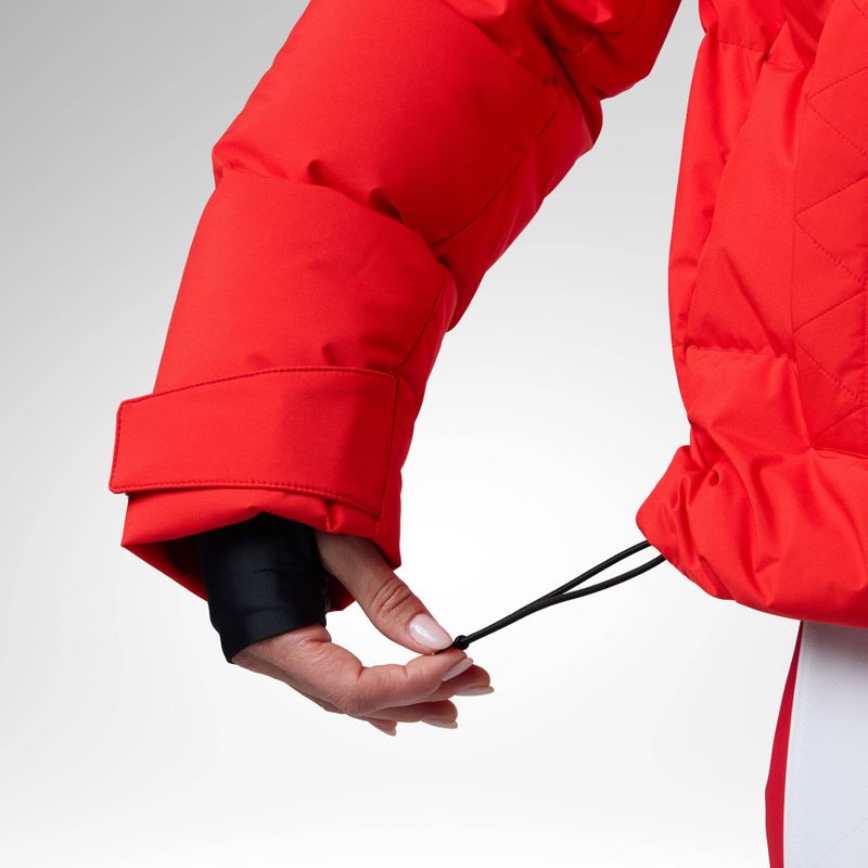 Dámská lyžařská bunda Rossignol JCC Allsnow Down red 10