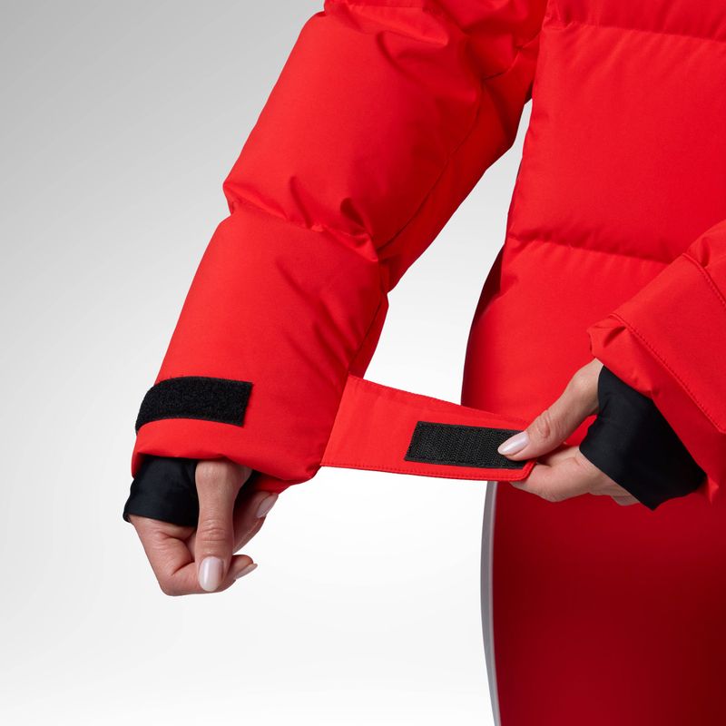Dámská lyžařská bunda Rossignol JCC Allsnow Down red 11