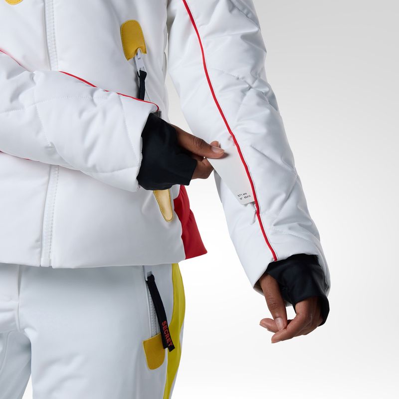 Dámská lyžařská bunda Rossignol JCC Valdiz Down white 12