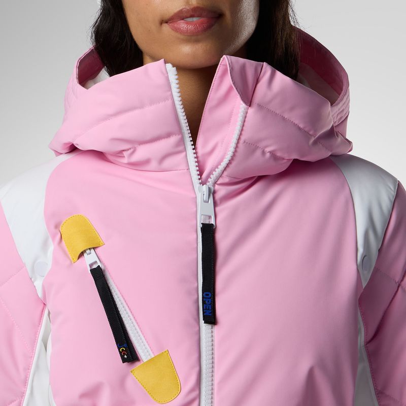 Dámská lyžařská bunda Rossignol JCC Valdiz Down new pink 6