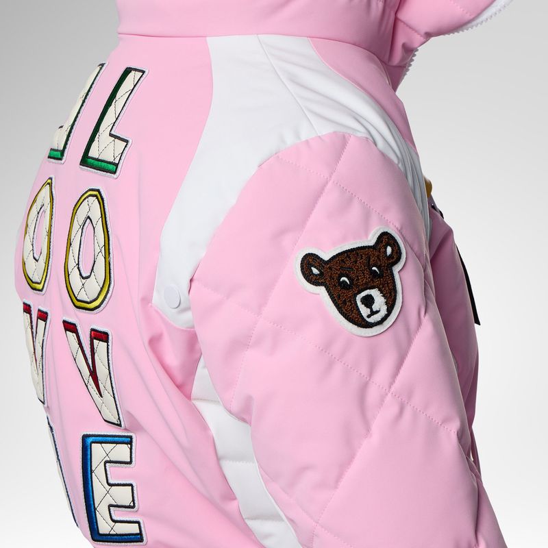 Dámská lyžařská bunda Rossignol JCC Valdiz Down new pink 9