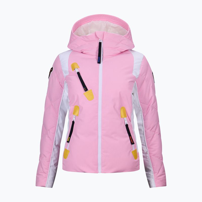 Dámská lyžařská bunda Rossignol JCC Valdiz Down new pink 16