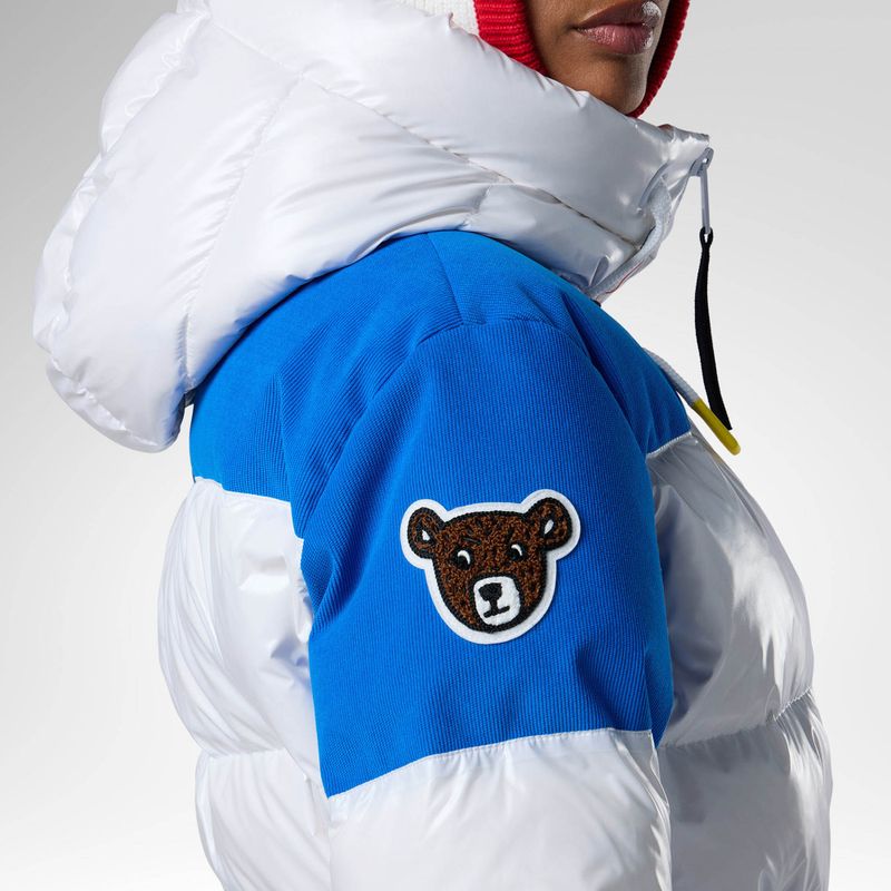 Dámská lyžařská bunda Rossignol JCC Corduroy Down white 7