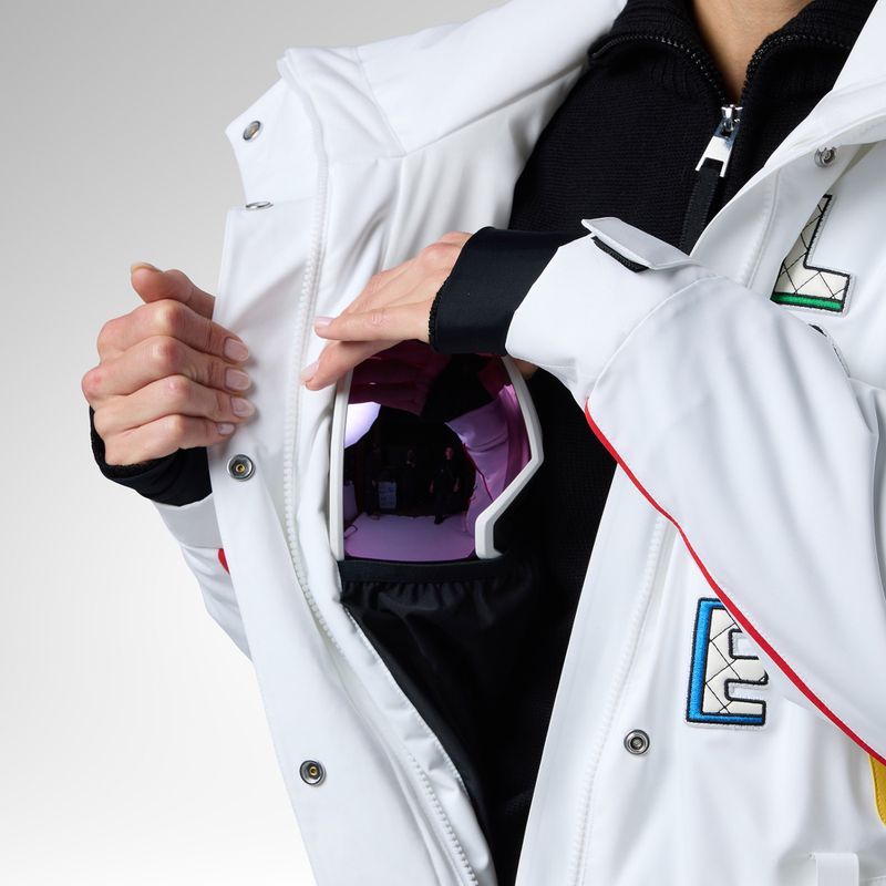 Dámská lyžařská kombinéza Rossignol JCC white 8