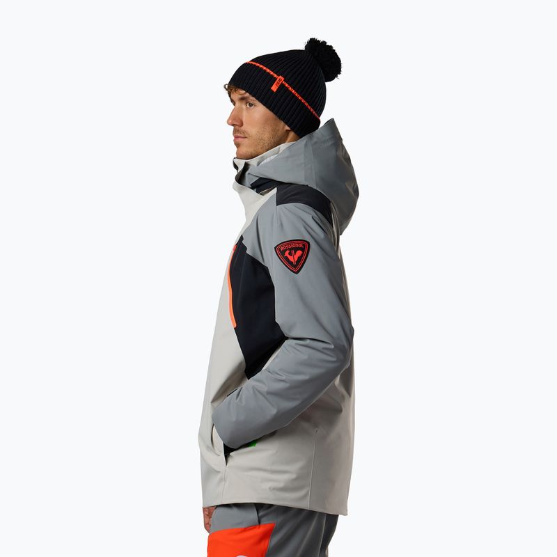 Pánská lyžařská bunda Rossignol Hero 4WS Insulated llght grey 4