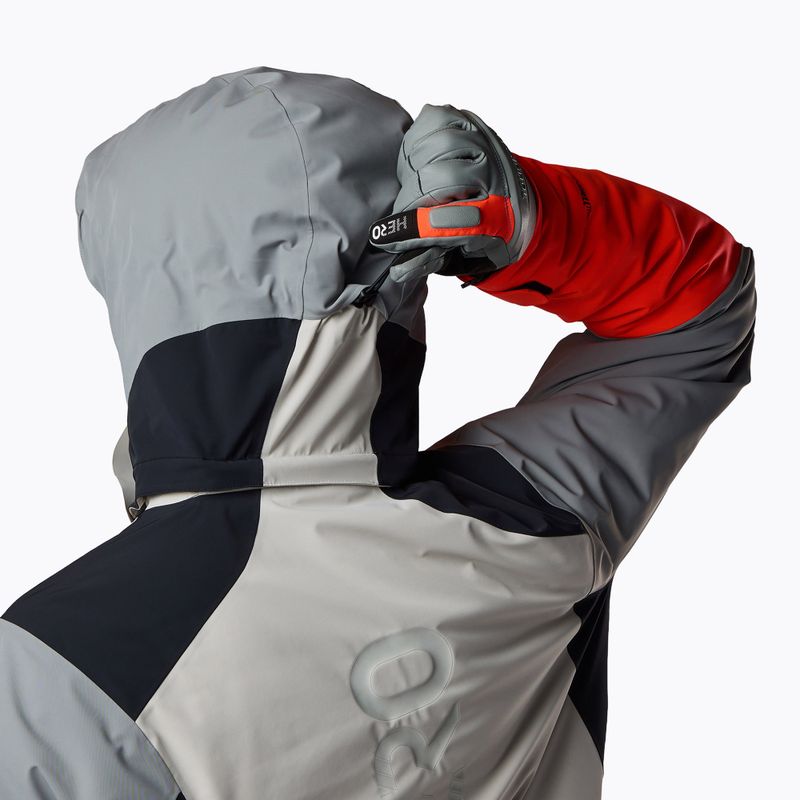 Pánská lyžařská bunda Rossignol Hero 4WS Insulated llght grey 6